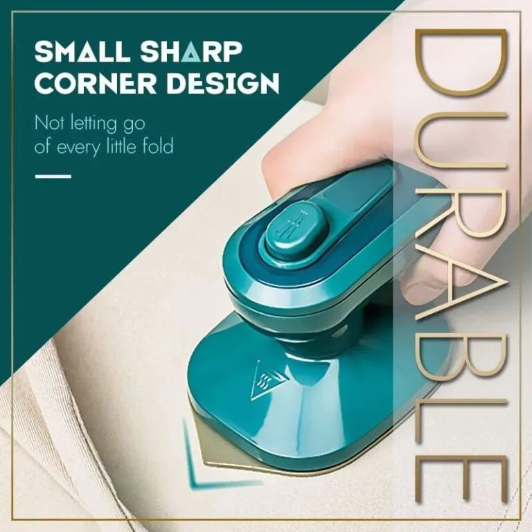 Portable Mini Steam & Dry Iron – Travel-Friendly Clothes Press