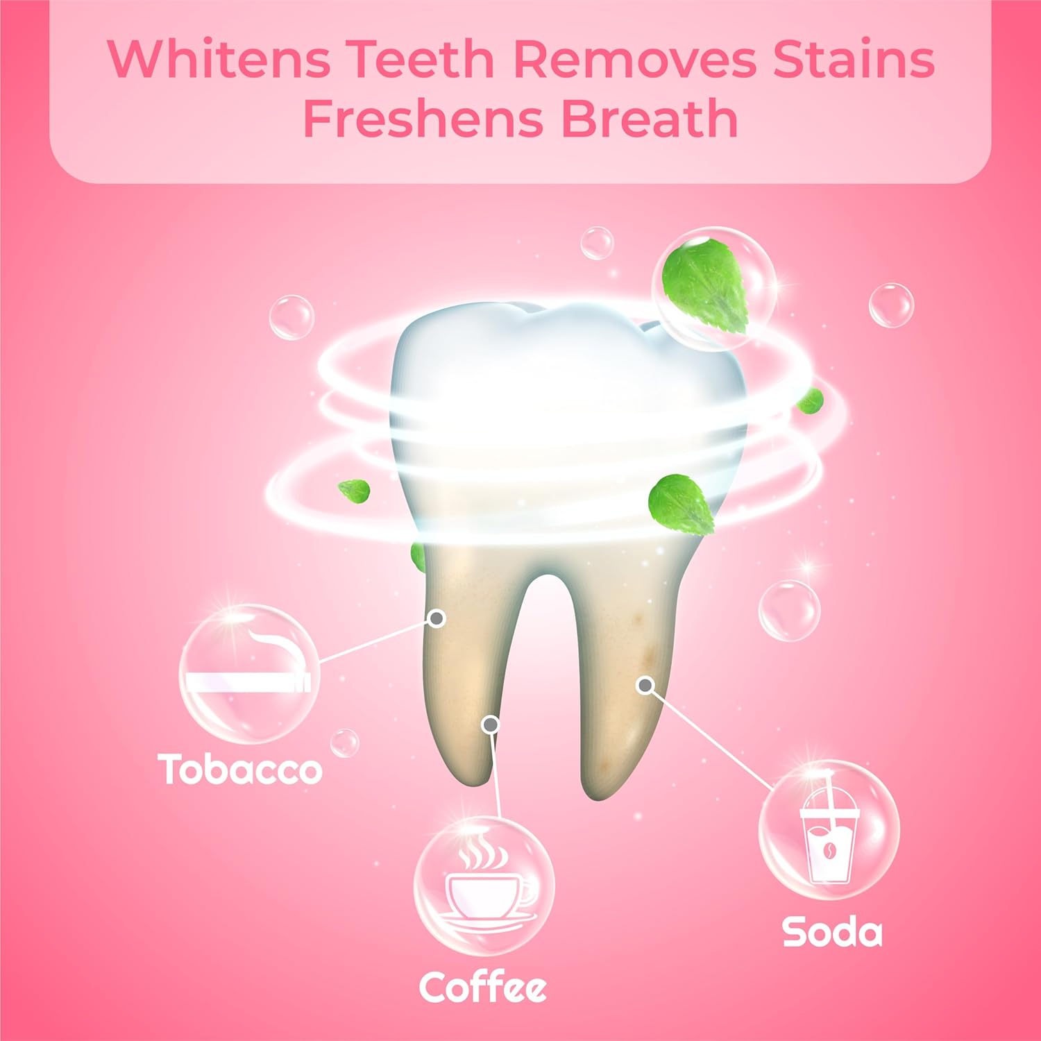 Natural Charcoal Teeth Whitening Powder