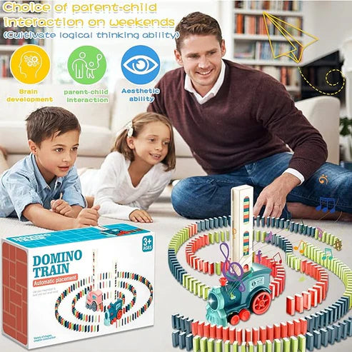 The STEM Smart Domino Laying Train Set