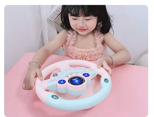 Driver Steering Car Handle For Kids Enjoy Driving