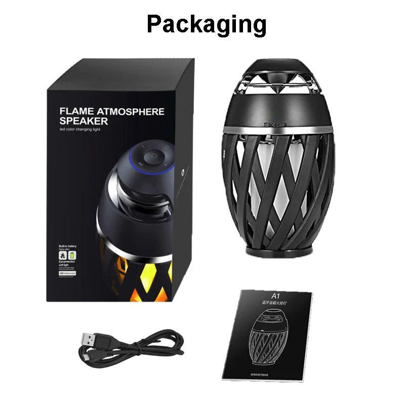 Flight-carrying Flame Bluetooth Speaker Box